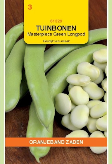 Broad Beans Masterpiece (Vicia faba) 25 seeds OBZ